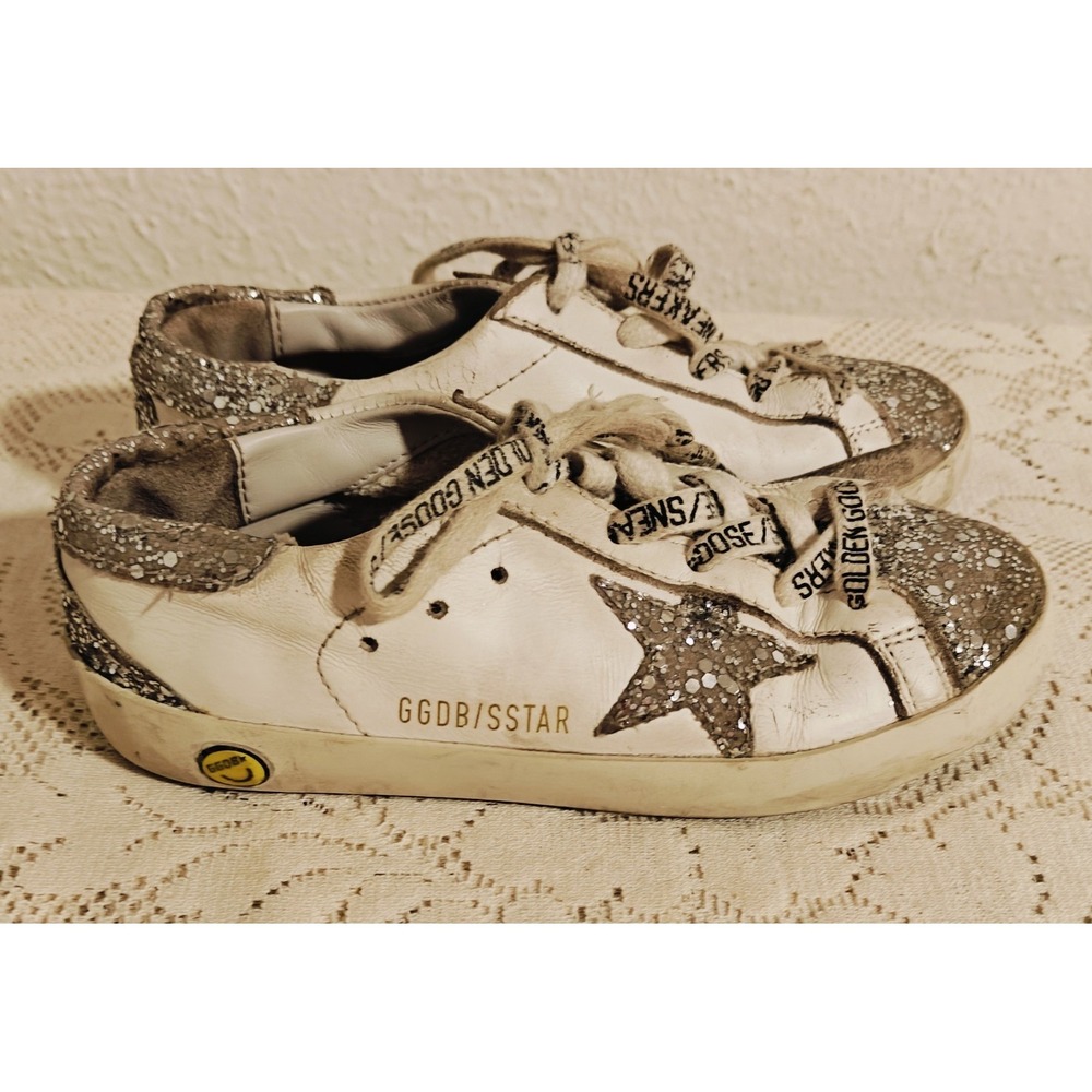 Childrens Size 29 / 11.5 Golden goose Super Star Authentic Tennis Shoes Used